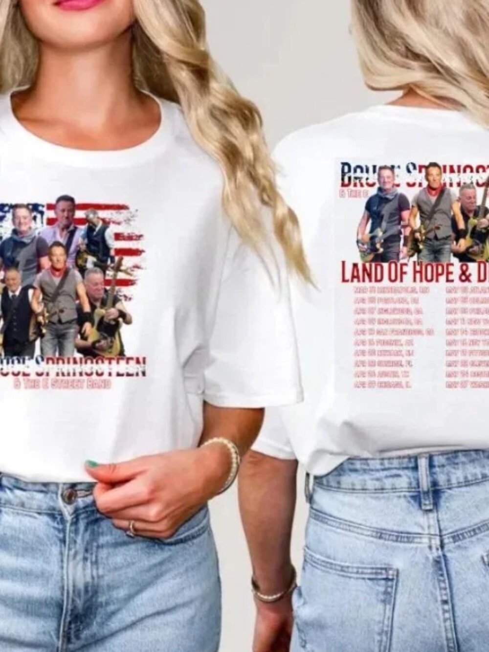 Bruce Springsteen Land of Hope Dreams American Tour 2026 T-Shirt 276